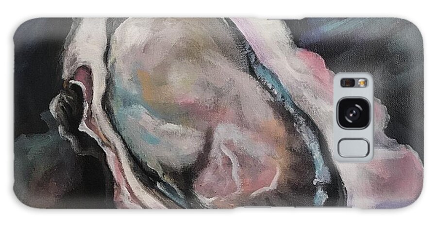 Shellfish Galaxy S8 Case featuring the painting Oyster by Gloria Smith