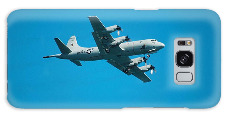 Airplane Galaxy Case featuring the photograph P 3 Orion by Michael Peychich