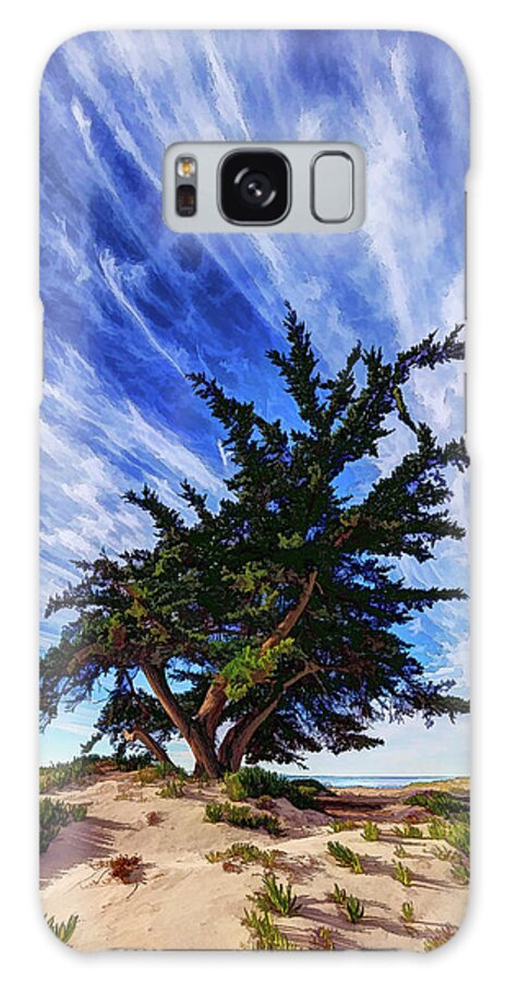 Nature Galaxy Case featuring the photograph Pacific Beach Juniper by ABeautifulSky Photography by Bill Caldwell