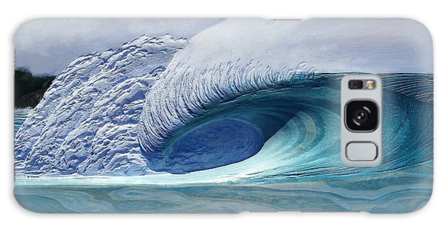 Surf Art Galaxy Case featuring the painting Pacific Dream by Nathan Ledyard