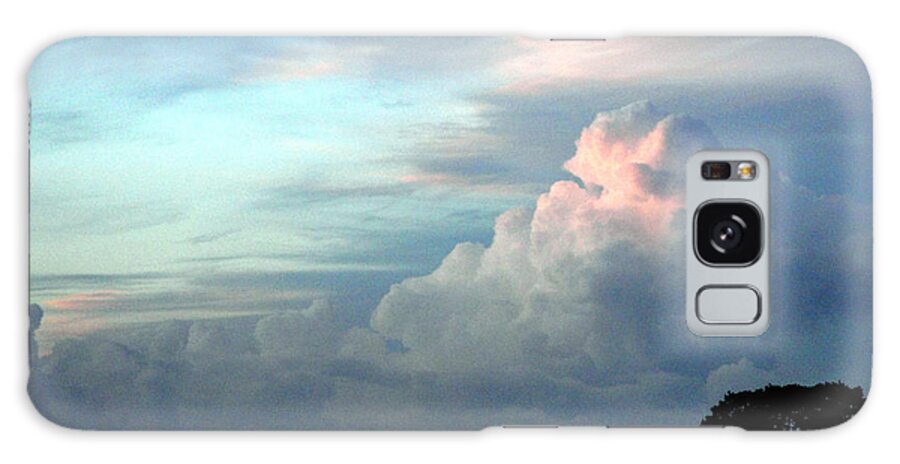 Clouds Galaxy Case featuring the photograph Painted by nature by Susan Baker
