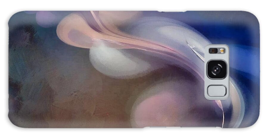 Fractal Galaxy Case featuring the digital art Painted fractal composition by Gun Legler