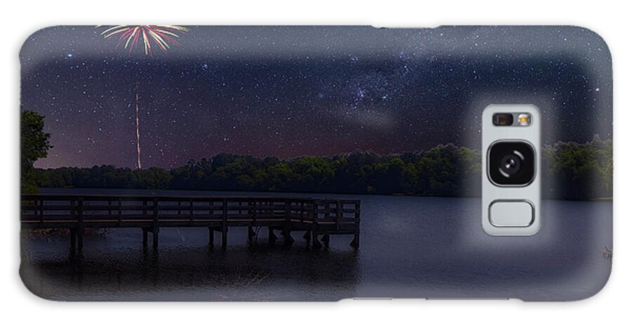 Landscape Galaxy Case featuring the photograph Palmetto Lake by David Palmer