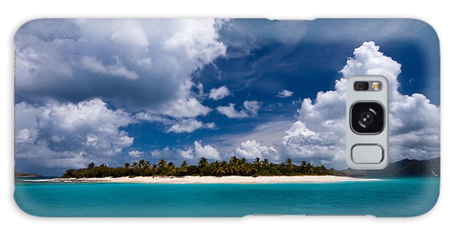 3scape Galaxy Case featuring the photograph Paradise is Sandy Cay by Adam Romanowicz