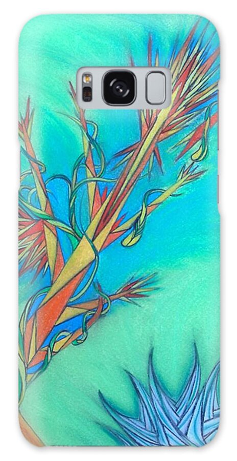 Abstract Galaxy Case featuring the pastel Paralex10 by Robert Nickologianis