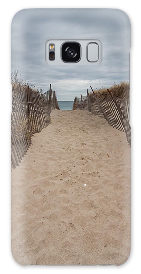 Rexhame Beach Galaxy S8 Case featuring the photograph Pathway to the Beach by Brian MacLean