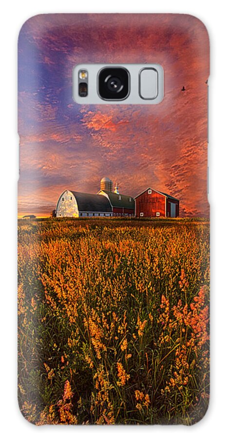 Red Galaxy Case featuring the photograph Patience by Phil Koch