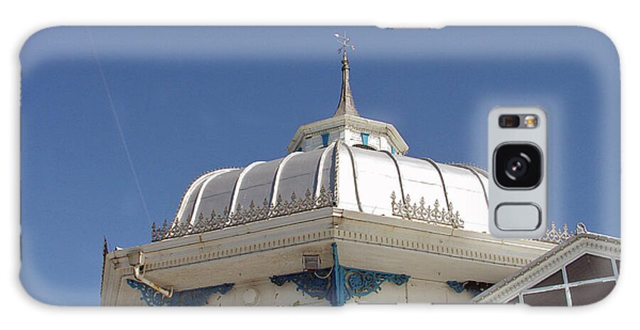 Europe Galaxy Case featuring the photograph Pavilion Roof - Llandudno Pier by Rod Johnson