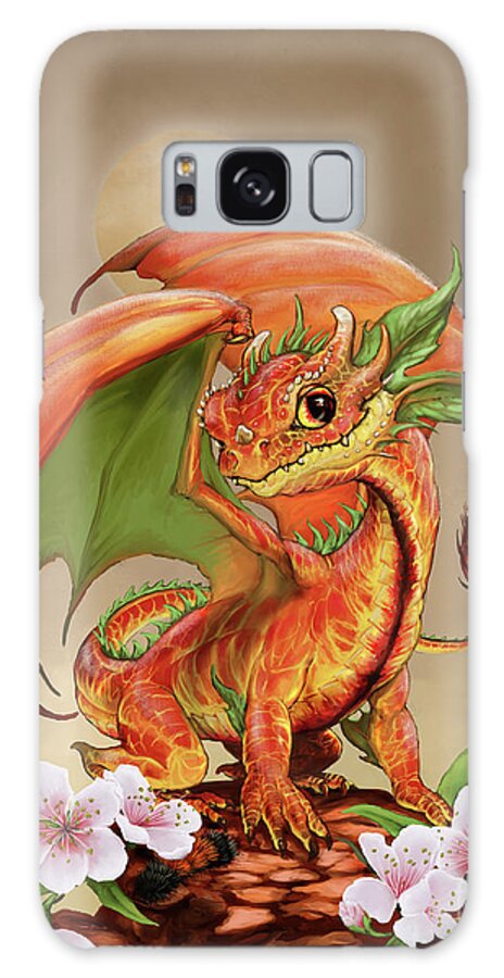 Peach Dragon Art Print by Stanley Morrison - Fine Art America