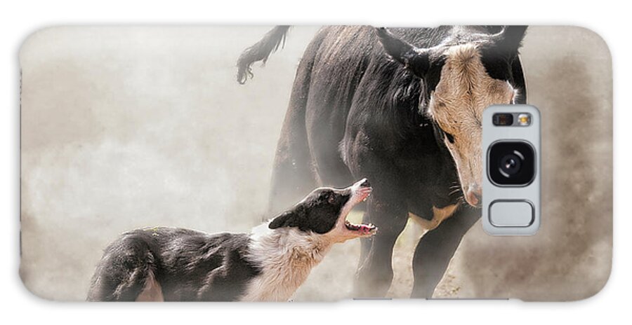Dog Galaxy Case featuring the photograph Persuasion by Ron McGinnis