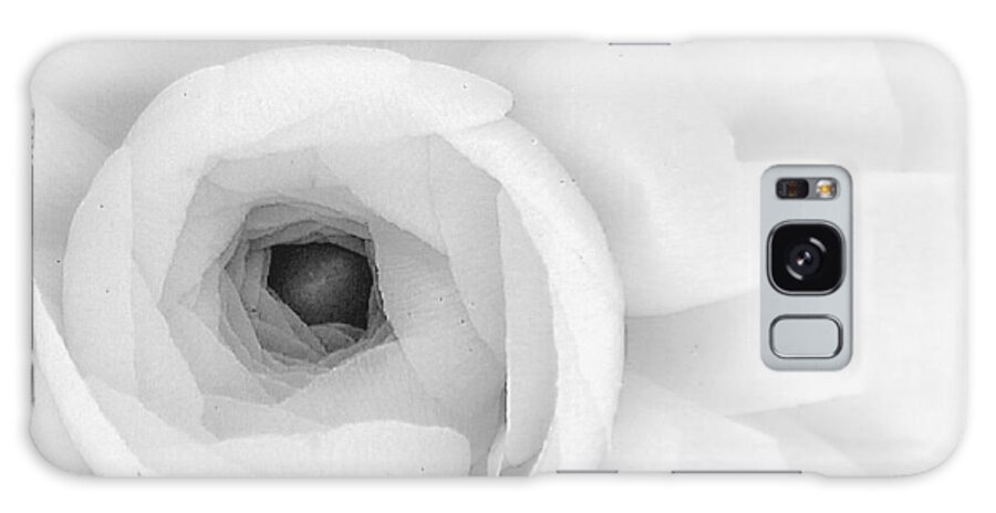Flower Galaxy Case featuring the photograph Petals Unfurling by Lori Lafargue
