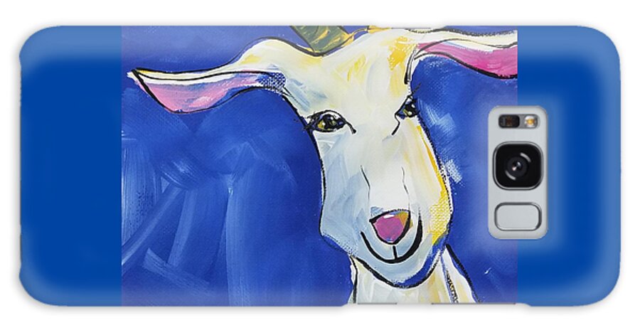Goat Galaxy Case featuring the painting Pete by Terri Einer