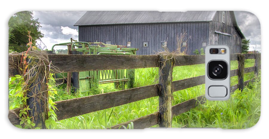 Landscape Galaxy Case featuring the photograph Phillip's Barn #4 by Sam Davis Johnson