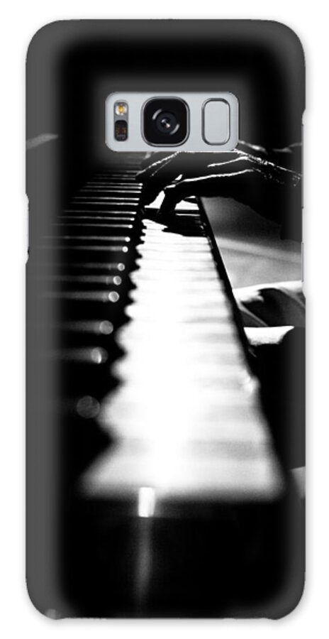 Piano Galaxy S8 Case featuring the photograph Piano Player by Scott Sawyer