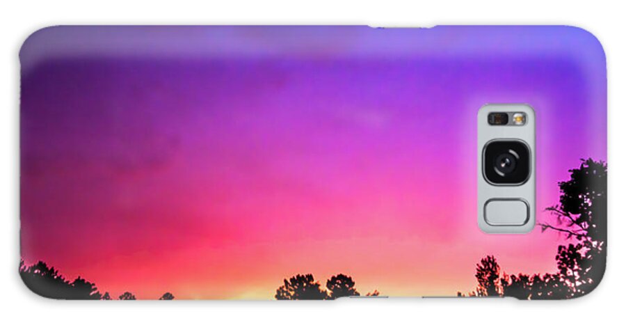 Alabama Galaxy Case featuring the photograph Pink Sunset by James-Allen