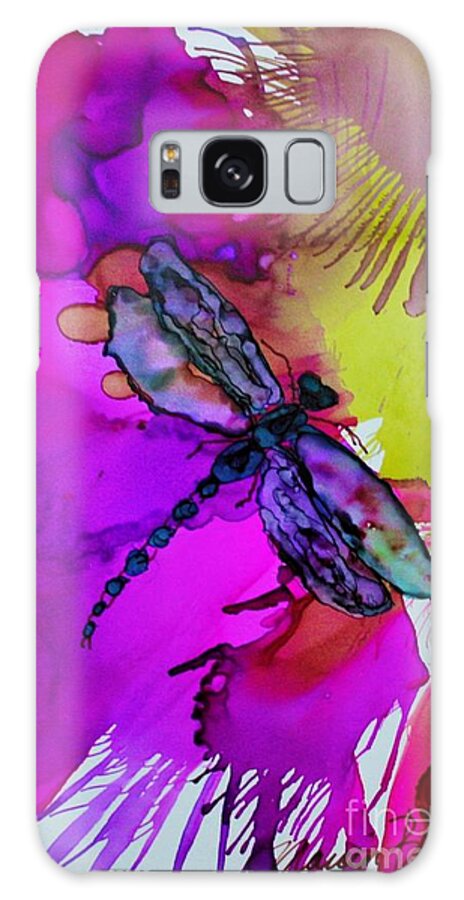  Galaxy Case featuring the painting Pizzazz by Marcia Breznay