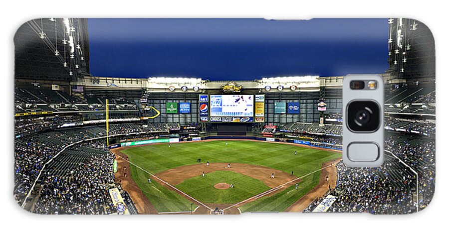 Miller Park Galaxy Case featuring the photograph Play Ball by CJ Schmit