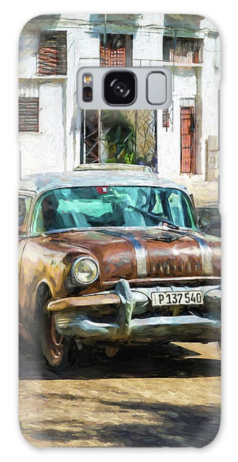 Architectural Photographer Galaxy Case featuring the photograph Pontiac Havana by Lou Novick