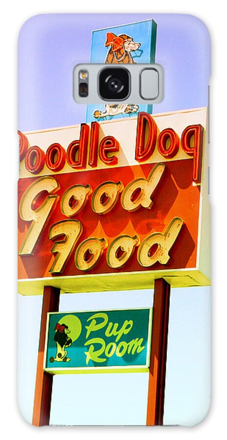 Signs Galaxy S8 Case featuring the photograph Poodle Dog Diner by Kathleen Grace