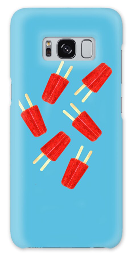 Popsicle Galaxy Case featuring the photograph Popsicle T-shirt by Edward Fielding