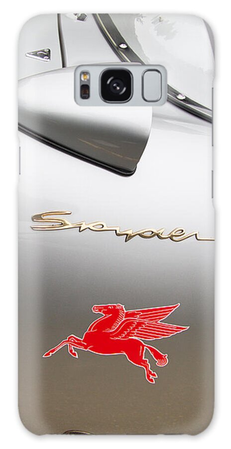 Porsche Spyder Galaxy Case featuring the photograph Porsche Spyder And The Flying Red Horse by Roger Mullenhour