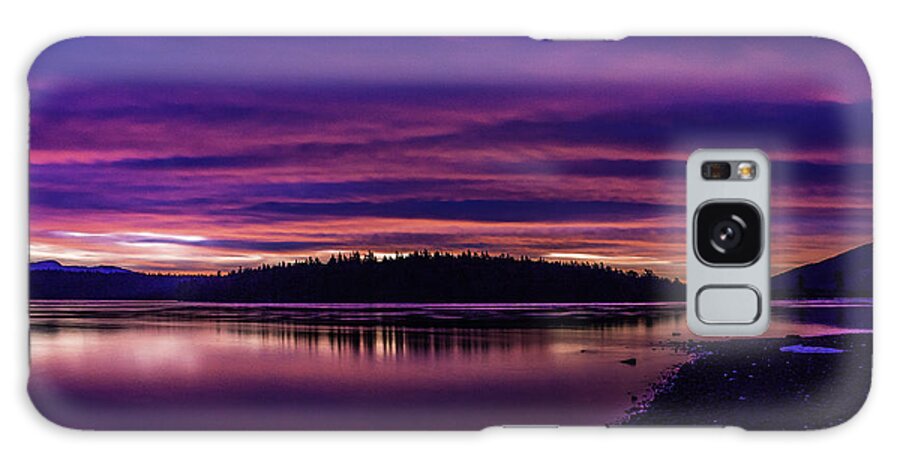 Sunrise Galaxy Case featuring the photograph Portage Island Sunrise 3 by Mark Joseph