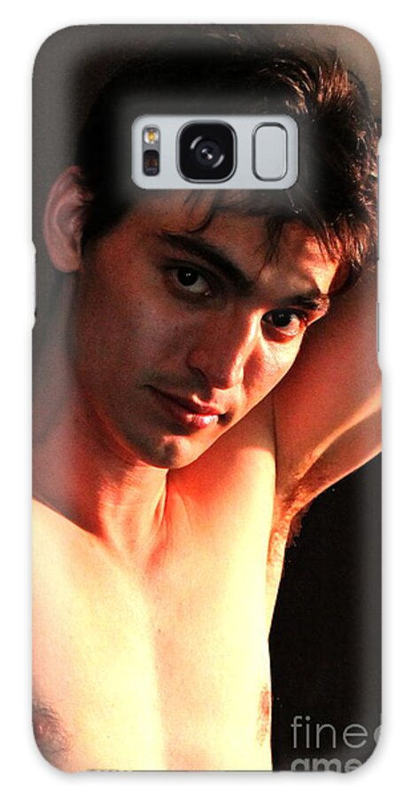 Figure Galaxy S8 Case featuring the photograph Portrait of Alex by Robert D McBain