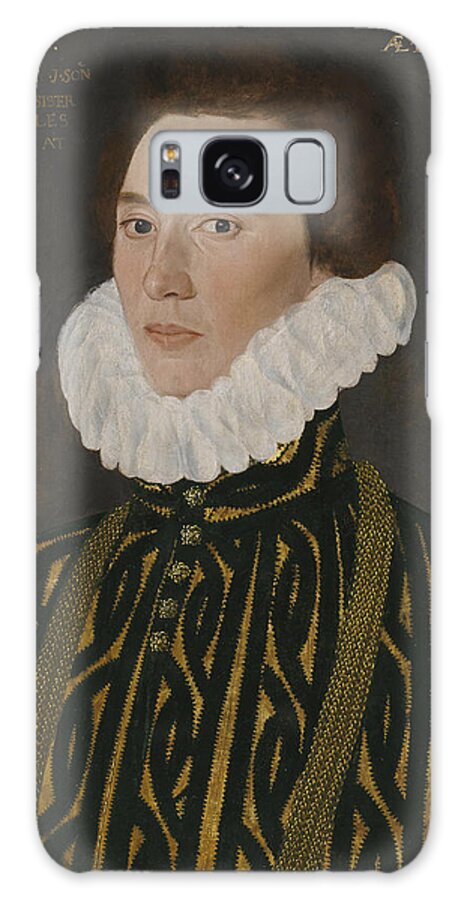 16th Century Art Galaxy Case featuring the painting Portrait of Thomas Slingsby by George Gower
