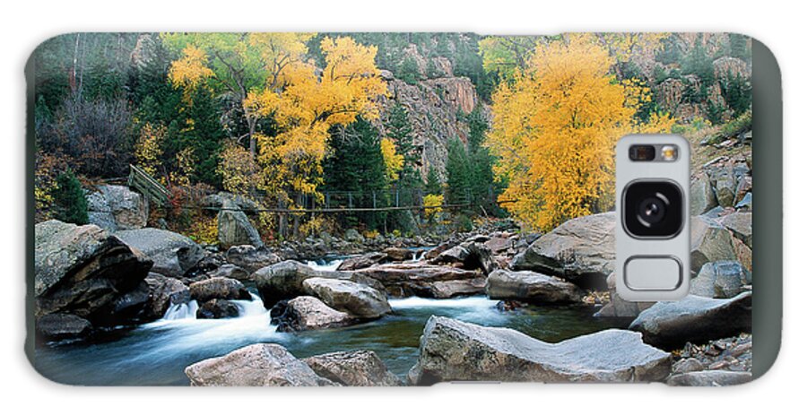 Colorado Galaxy S8 Case featuring the photograph Poudre Gold by Jim Benest