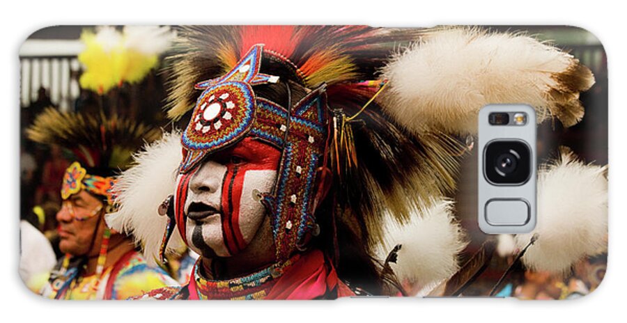 Indian Galaxy Case featuring the photograph Pow Wow Celebration No 10 by David Smith