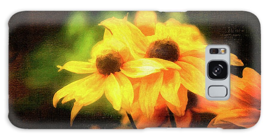 Rudbeckia Galaxy S8 Case featuring the photograph Sun Sisters Revisited by Anita Pollak