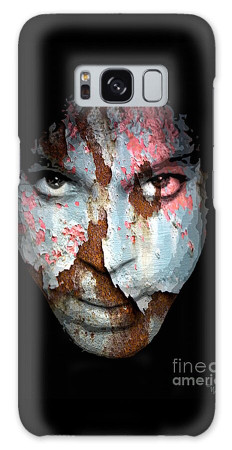 Faces Galaxy Case featuring the digital art Prince by Walter Neal