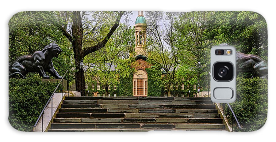 Princeton University Galaxy Case featuring the photograph Princeton University Nassau Hall II by Susan Candelario