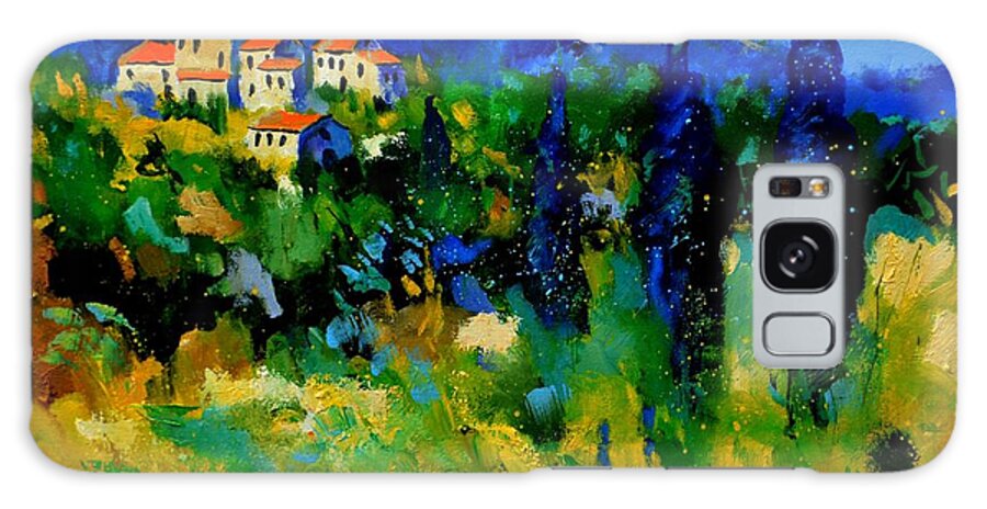 Landscape Galaxy Case featuring the painting Provence 768110 by Pol Ledent
