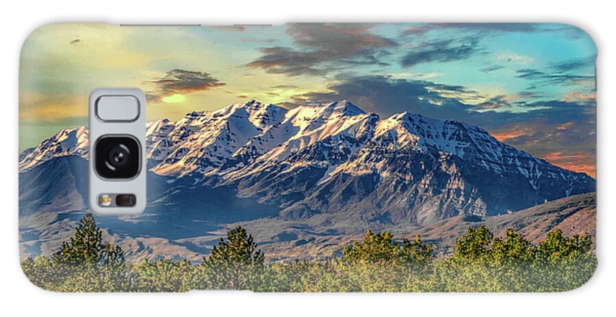 Provo Galaxy S8 Case featuring the photograph Provo Peaks by G Lamar Yancy