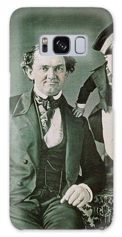 Phineas Taylor Barnum Galaxy Case featuring the photograph P.t. Barnum, American Showman by Photo Researchers