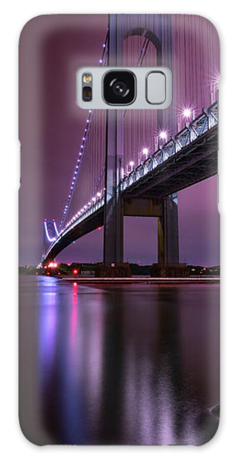 50s Galaxy Case featuring the photograph Purple Bridge by Edgars Erglis