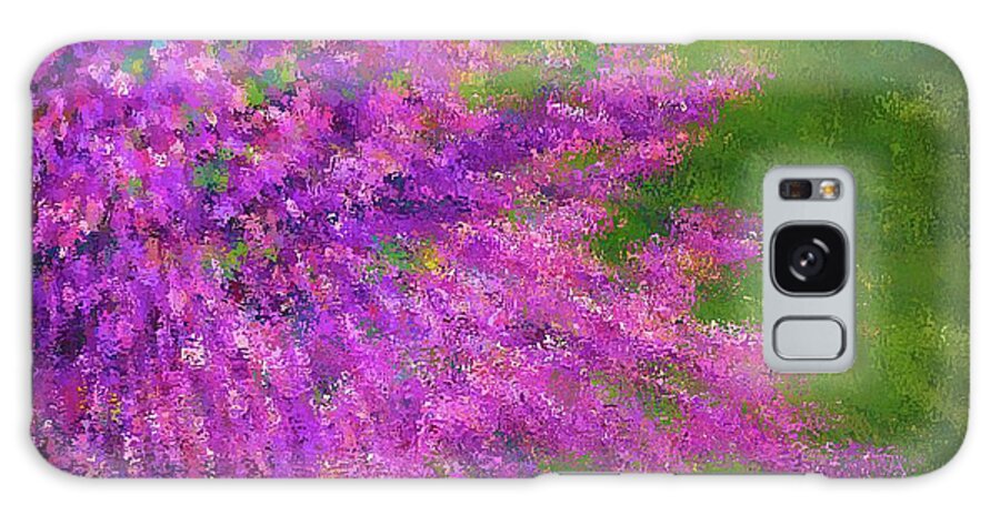 Wall Décor Galaxy Case featuring the photograph Purple Bush by Coke Mattingly