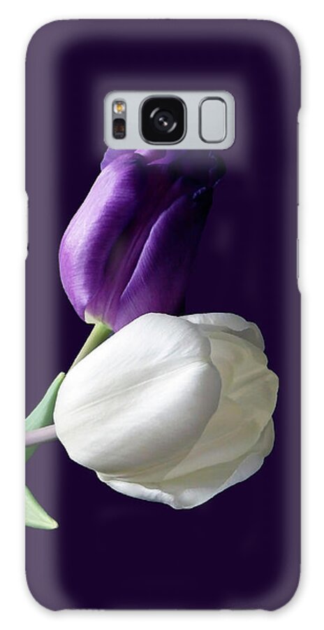 Tulip Galaxy Case featuring the photograph Purple by Johanna Hurmerinta