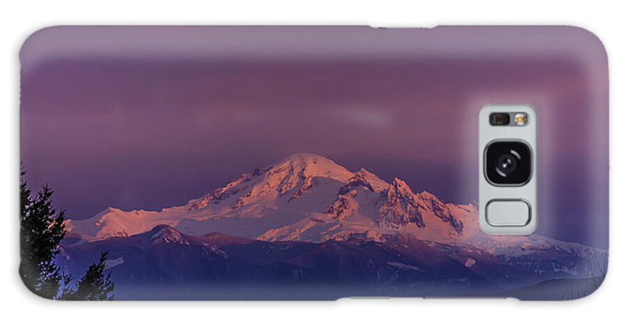 Purple Sky Galaxy Case featuring the photograph Purple Mountain Majesty by Mark Joseph