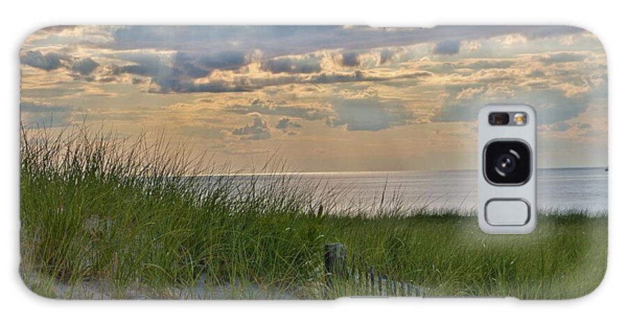 Race Point Beach Galaxy Case featuring the photograph Race Point Rays by Marisa Geraghty Photography