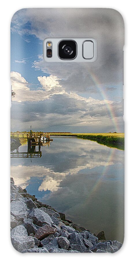 Rainbow Galaxy Case featuring the photograph Rainbow Reflection by Patricia Schaefer
