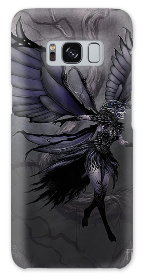 Fairy Galaxy Case featuring the digital art Raven Fairy by Stanley Morrison