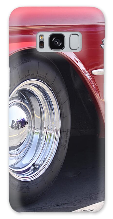 Car Galaxy Case featuring the photograph Red classic by Jeff Floyd CA