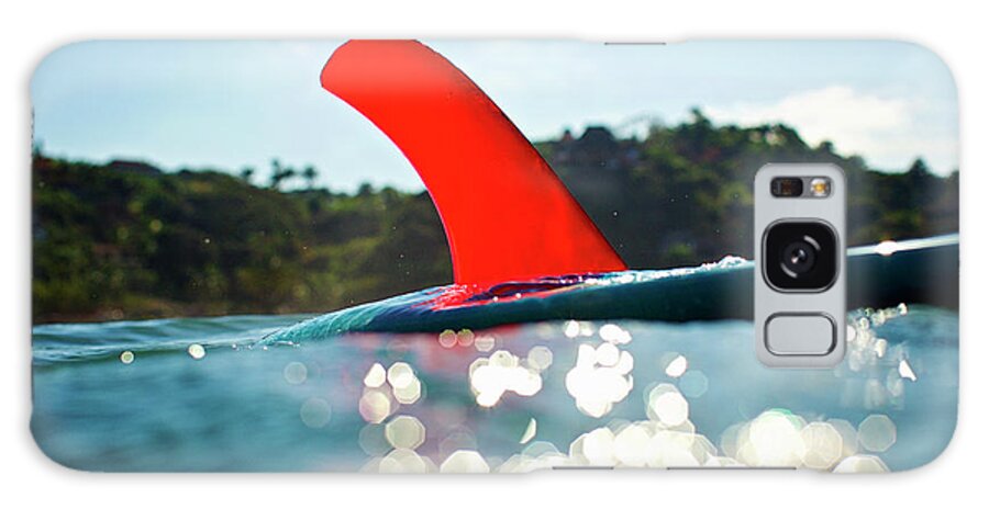 Surfing Galaxy Case featuring the photograph Red Fin by Nik West