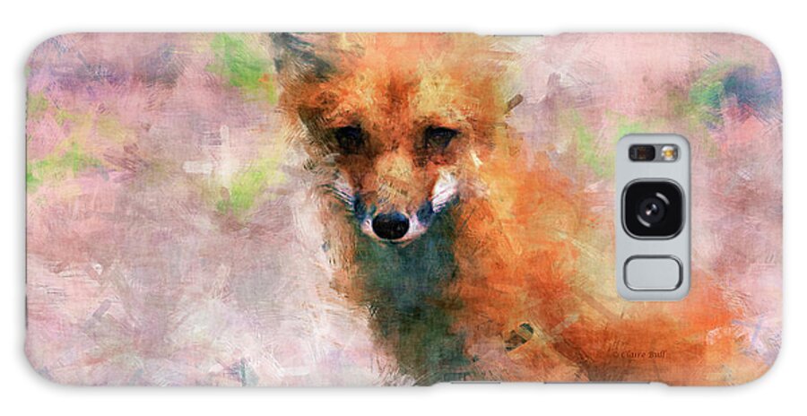 Fox Galaxy Case featuring the digital art Red Fox by Claire Bull