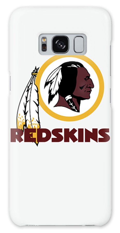 Washington Redskins Galaxy Case featuring the mixed media Washington Redskins on an abraded steel texture by Movie Poster Prints