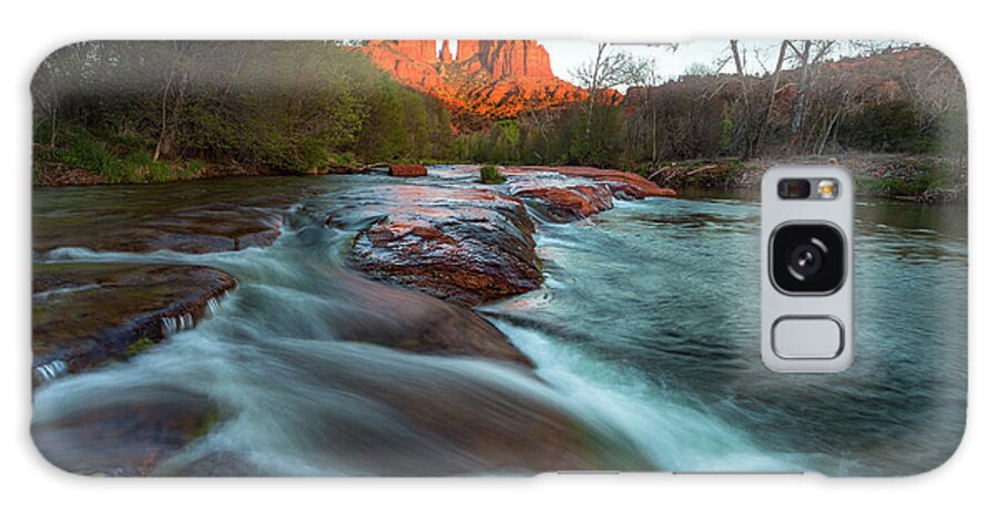 Sedona Galaxy Case featuring the photograph Red Rock Cascade by Darren White