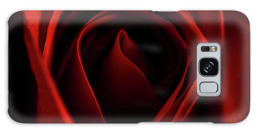Rose Galaxy Case featuring the photograph Red Rose by Christopher Johnson