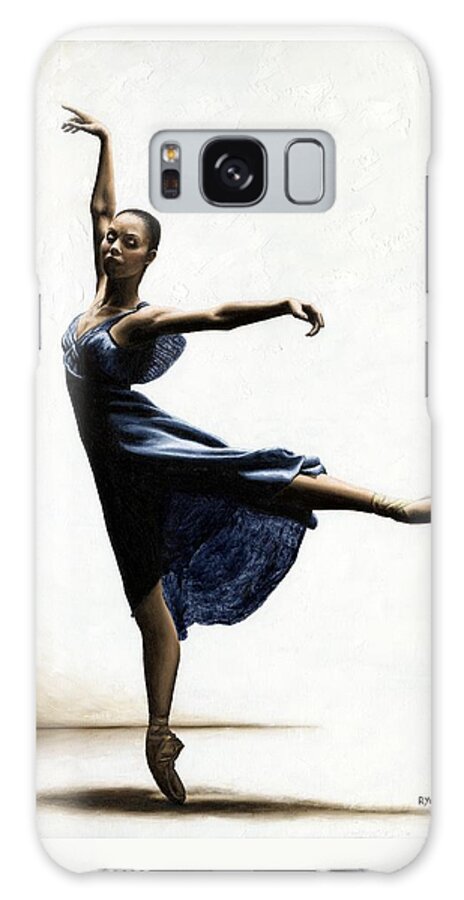 Dancer Galaxy Case featuring the painting Refined Grace by Richard Young